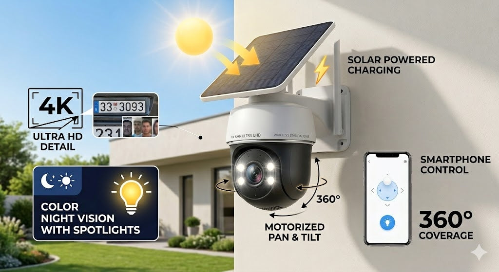 Woltpro Solar Camera Starter Kit