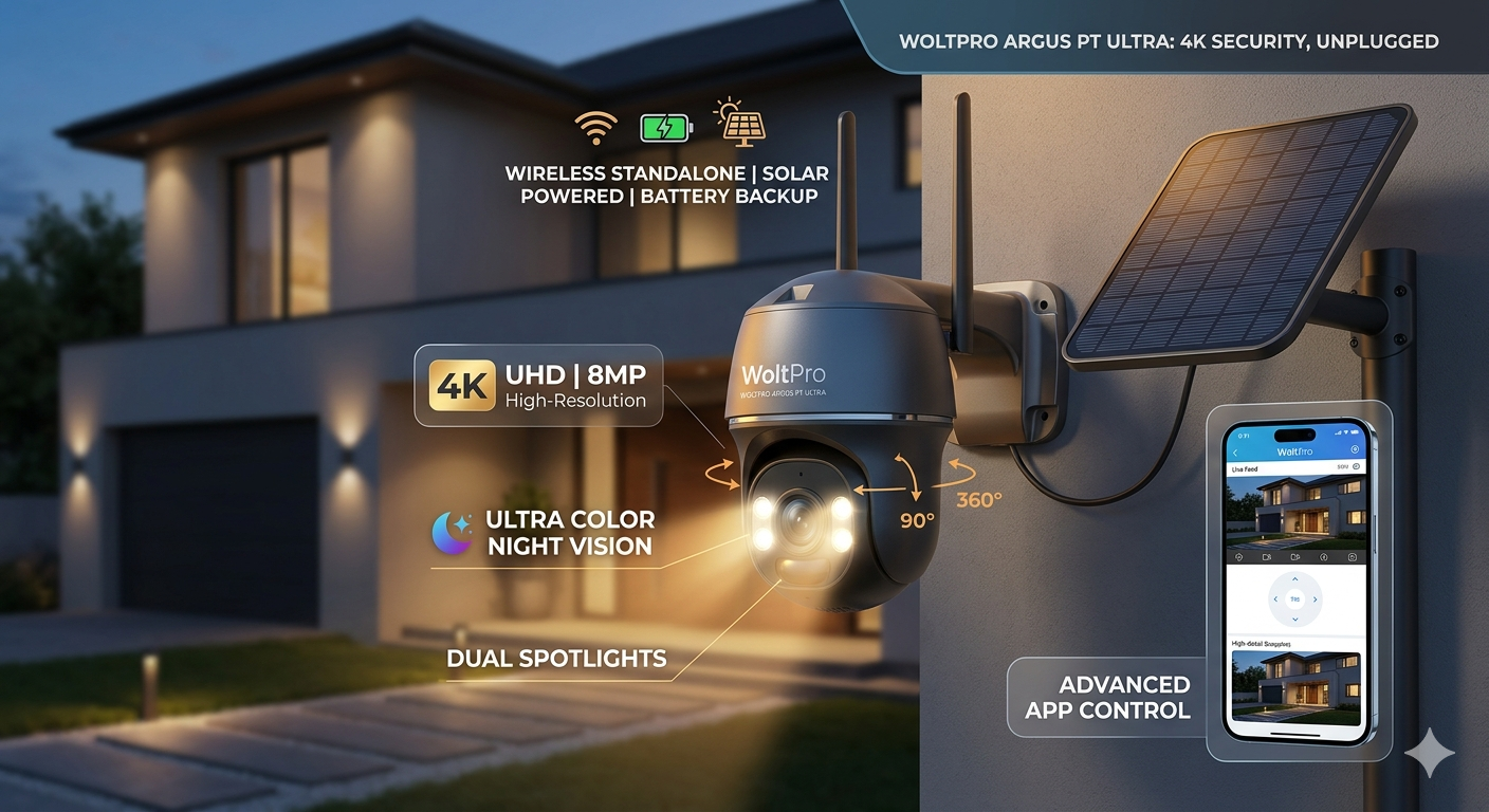 Woltpro Solar Camera Starter Kit